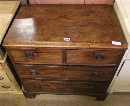 Georgian mahogany chest of drawers